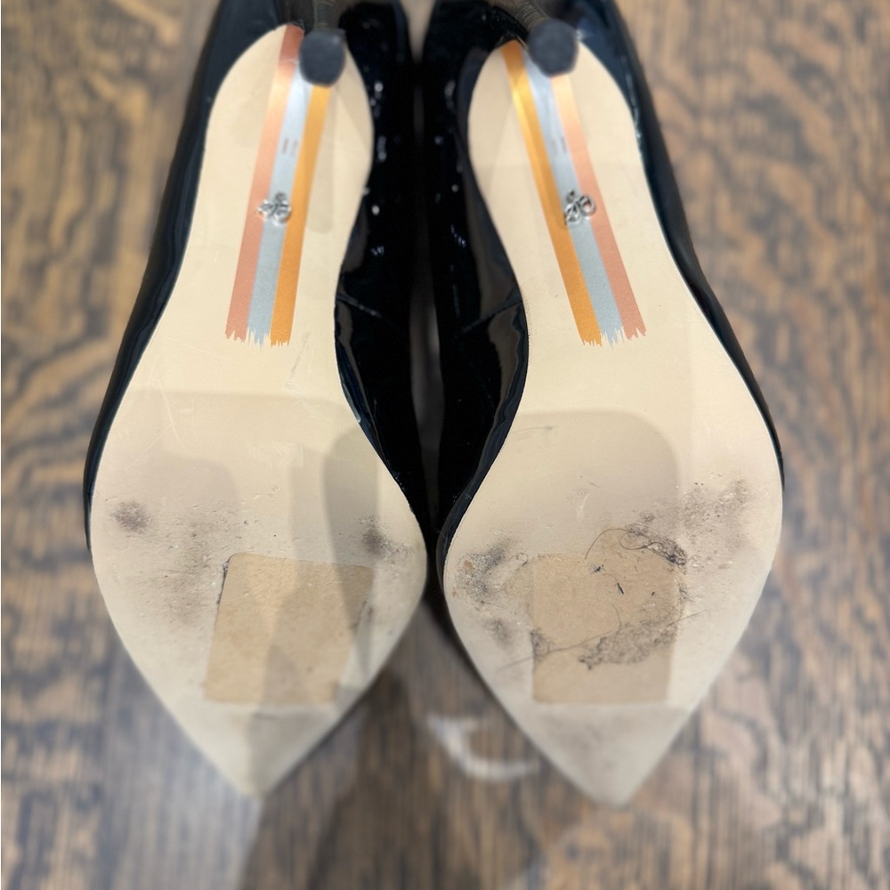 Sam Edelman Black Patent Heels - Picture 5 of 6